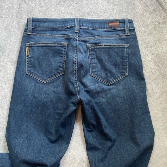 PAIGE Verdugo Ankle Dark Skinny Jeans - Picture 8 of 8